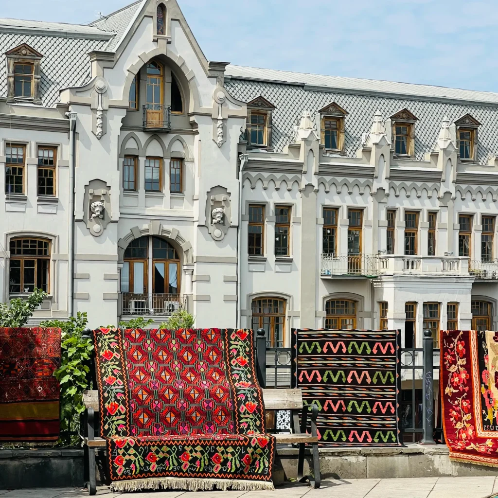 Carpets in Old Town, Tbilisi