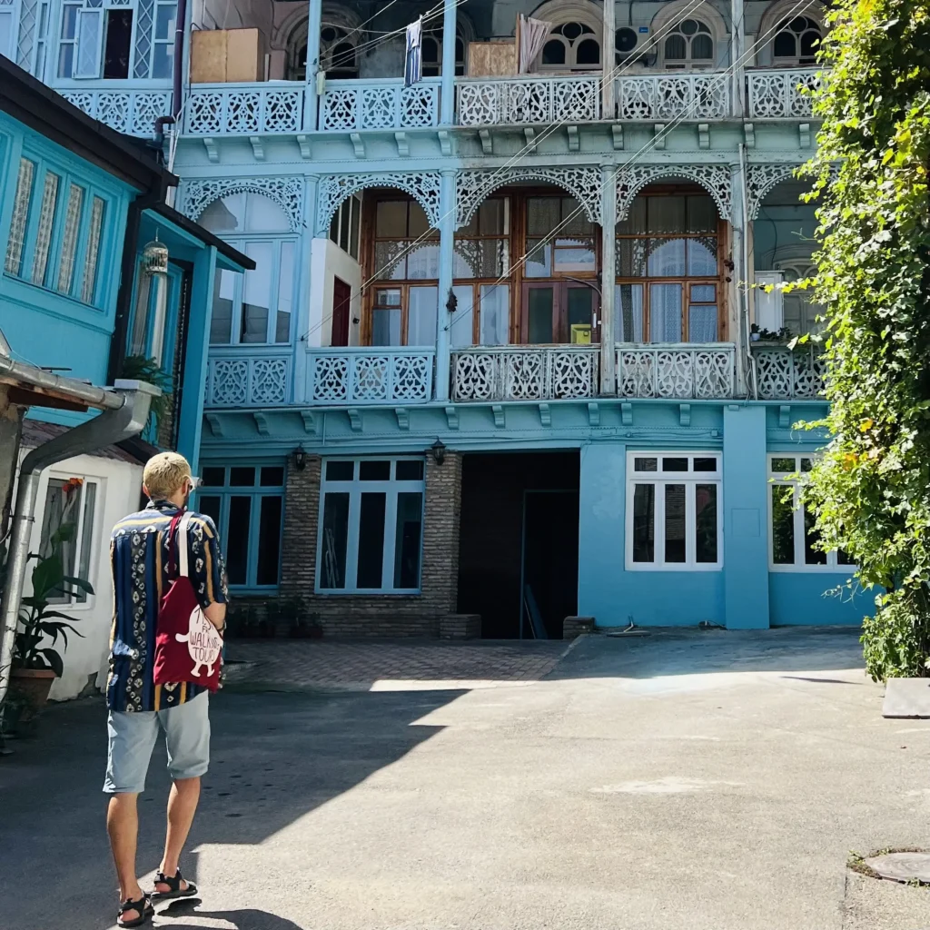 Courtyard in Old Town Tbilisi